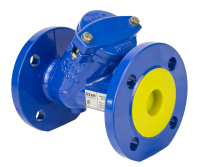 Обратный клапан шаровой фланцевый чугунный REON тип RSV34-T