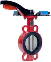 Дисковый поворотный затвор с алюминиевой рукояткой REON тип RSV84RED-KB в комплекте с концевыми выключателями Дисковый поворотный затвор с алюминиевой рукояткой REON тип RSV84RED-KB в комплекте с концевыми выключателями