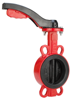 Дисковый поворотный затвор с чугунной рукояткой REON тип RSV811