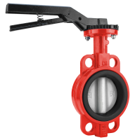 Дисковый поворотный затвор с чугунной рукояткой REON тип RSV811-N